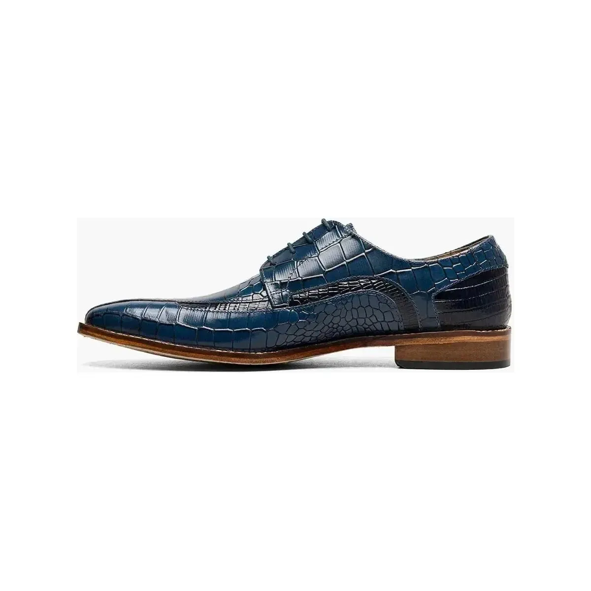 25681 Men's Stacy Adams Shoes Crocodile Leather Print GABARDO All Colors