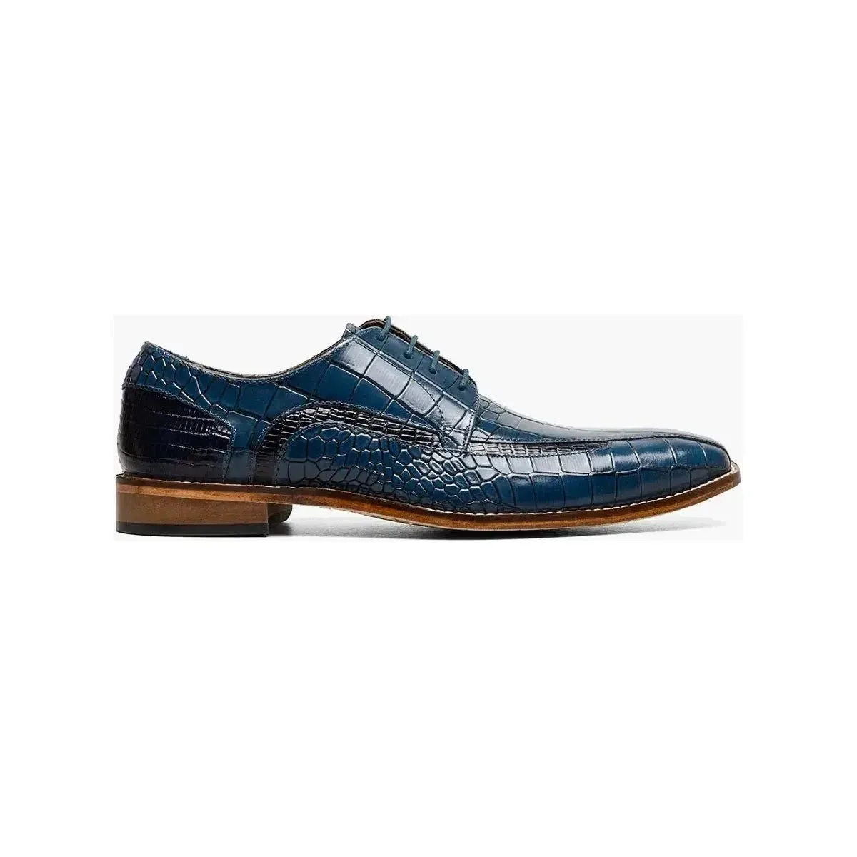 25681 Men's Stacy Adams Shoes Crocodile Leather Print GABARDO All Colors