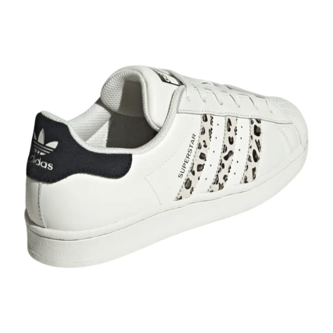 Adidas - Women's Superstar 'Off White Black Leopard' - Off White / Core Black / Off White