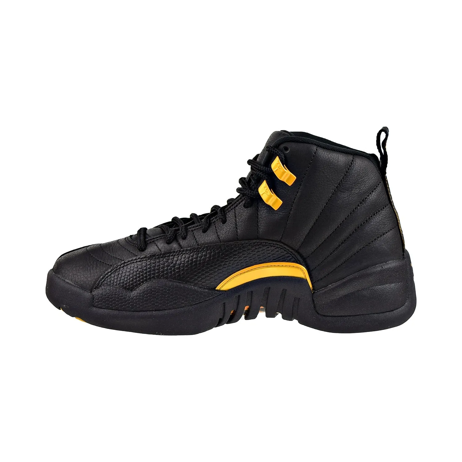 Air Jordan 12 Retro Men's Shoes Black Taxi