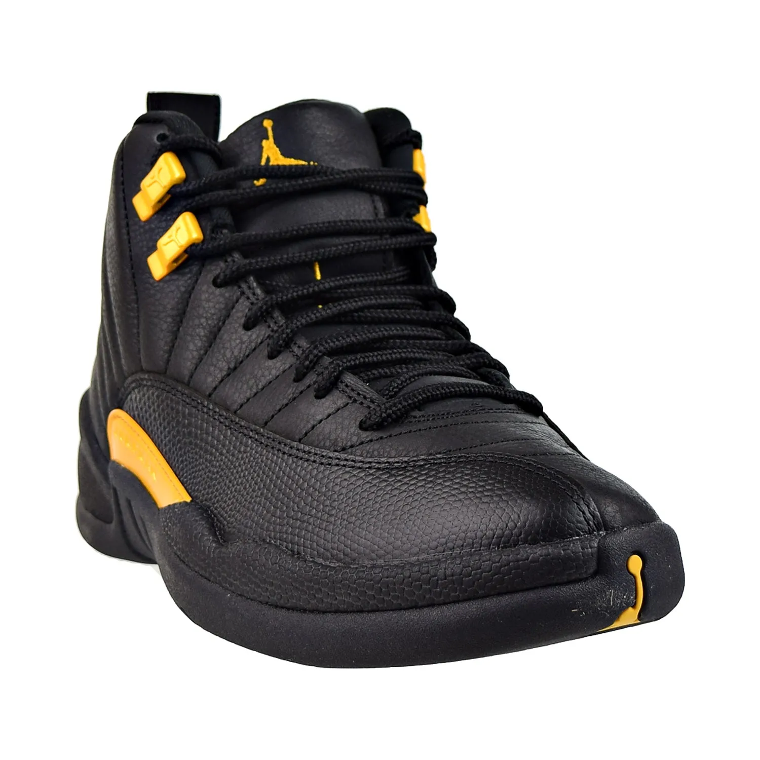 Air Jordan 12 Retro Men's Shoes Black Taxi