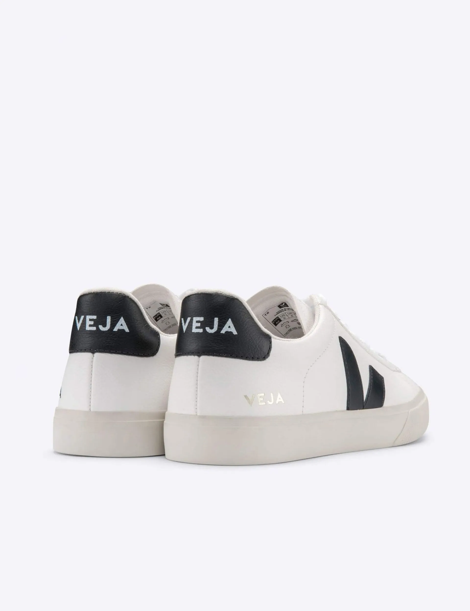 Campo Leather - White Black