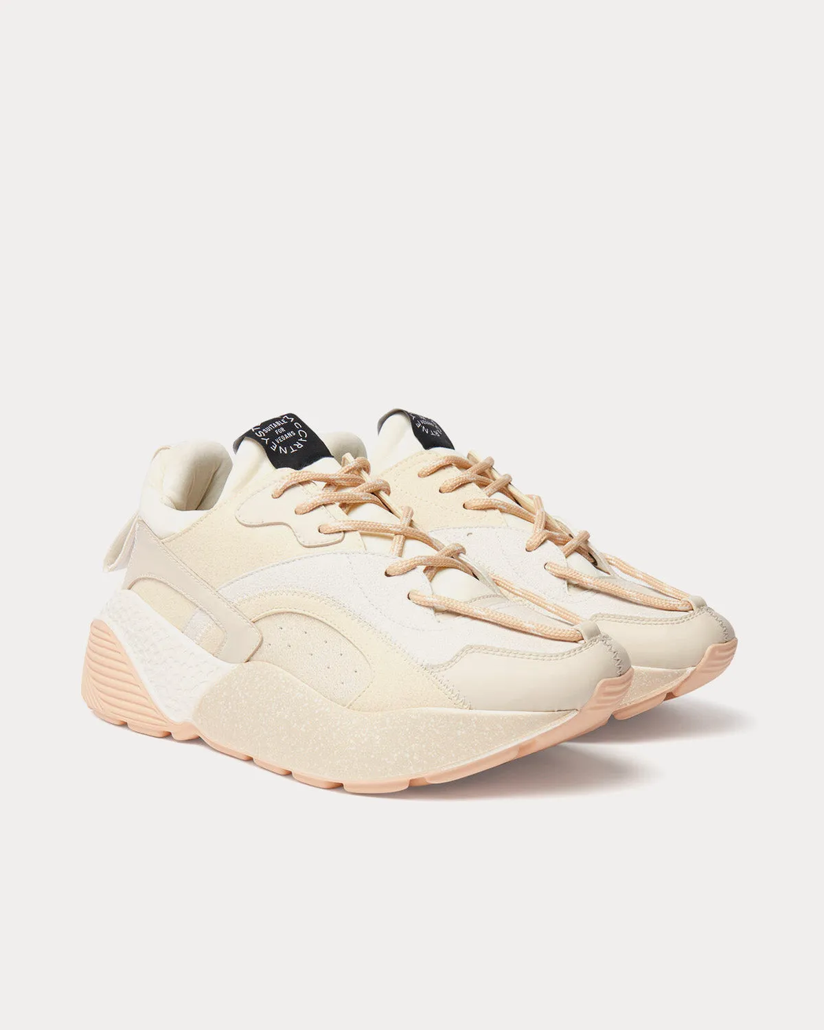 Eclypse Multicolour White Low Top Sneakers