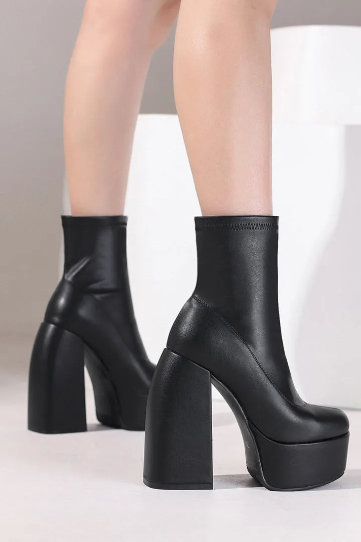 Gothic-Style Ankle Boots