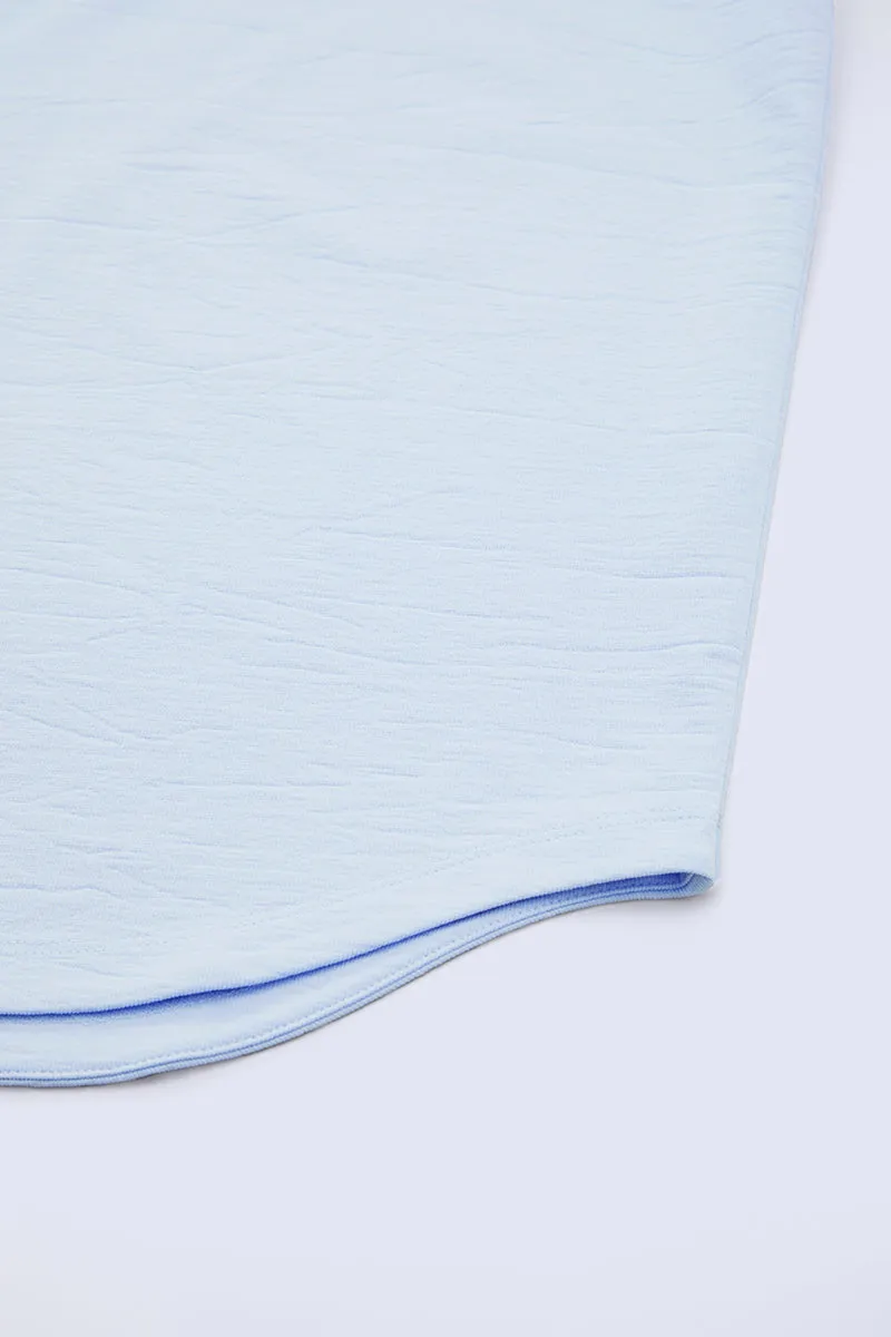 InstantCool Raglan Curved Hem T-Shirt | Light Blue 15940P