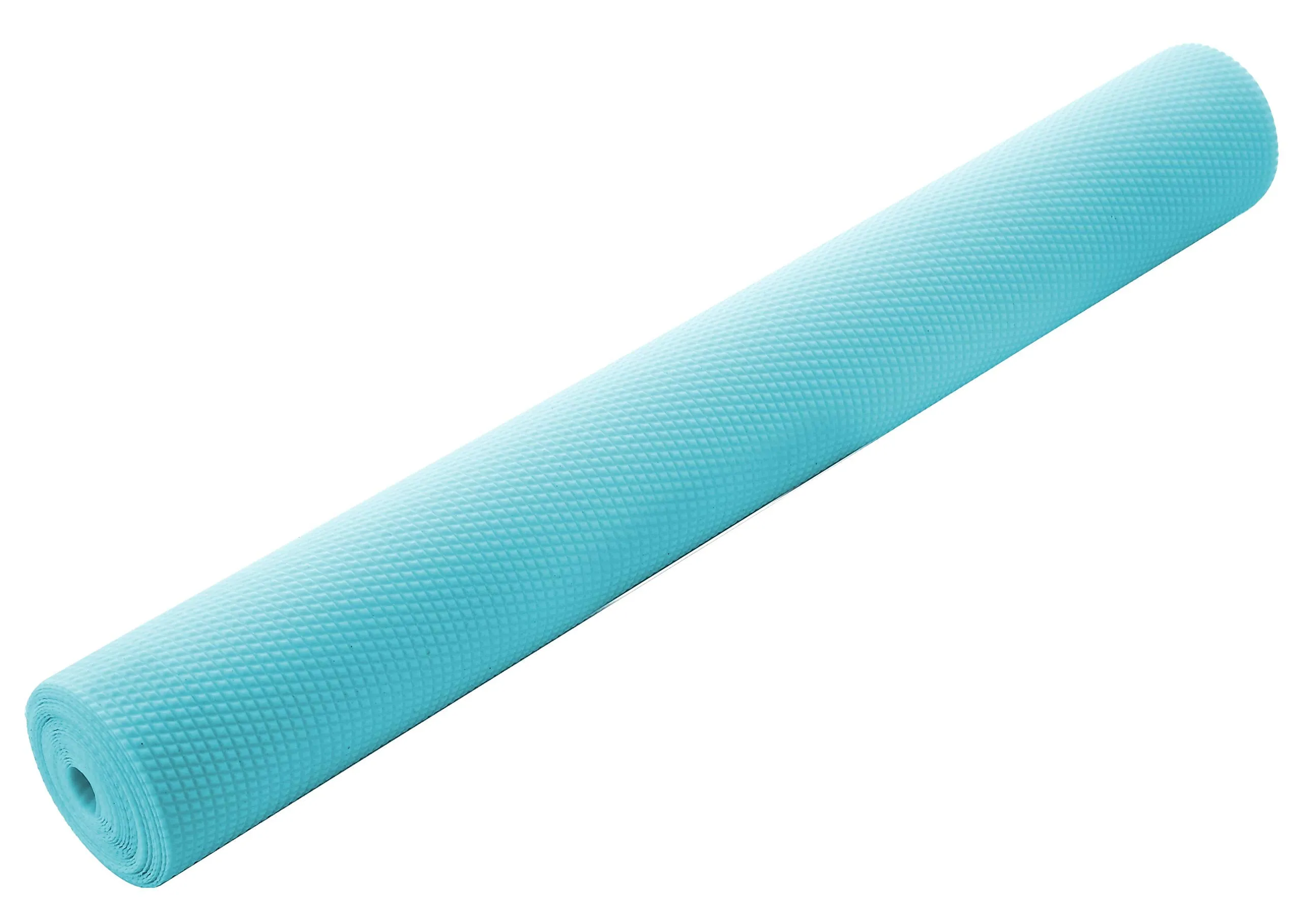 Kuber Industries Multipurpose Diamond Textured Super Strong Anti-Slip Mat Liner,Size 45X150 Cm (1.50 Meter Roll, Light Blue) - (CTKTC045490), PVC