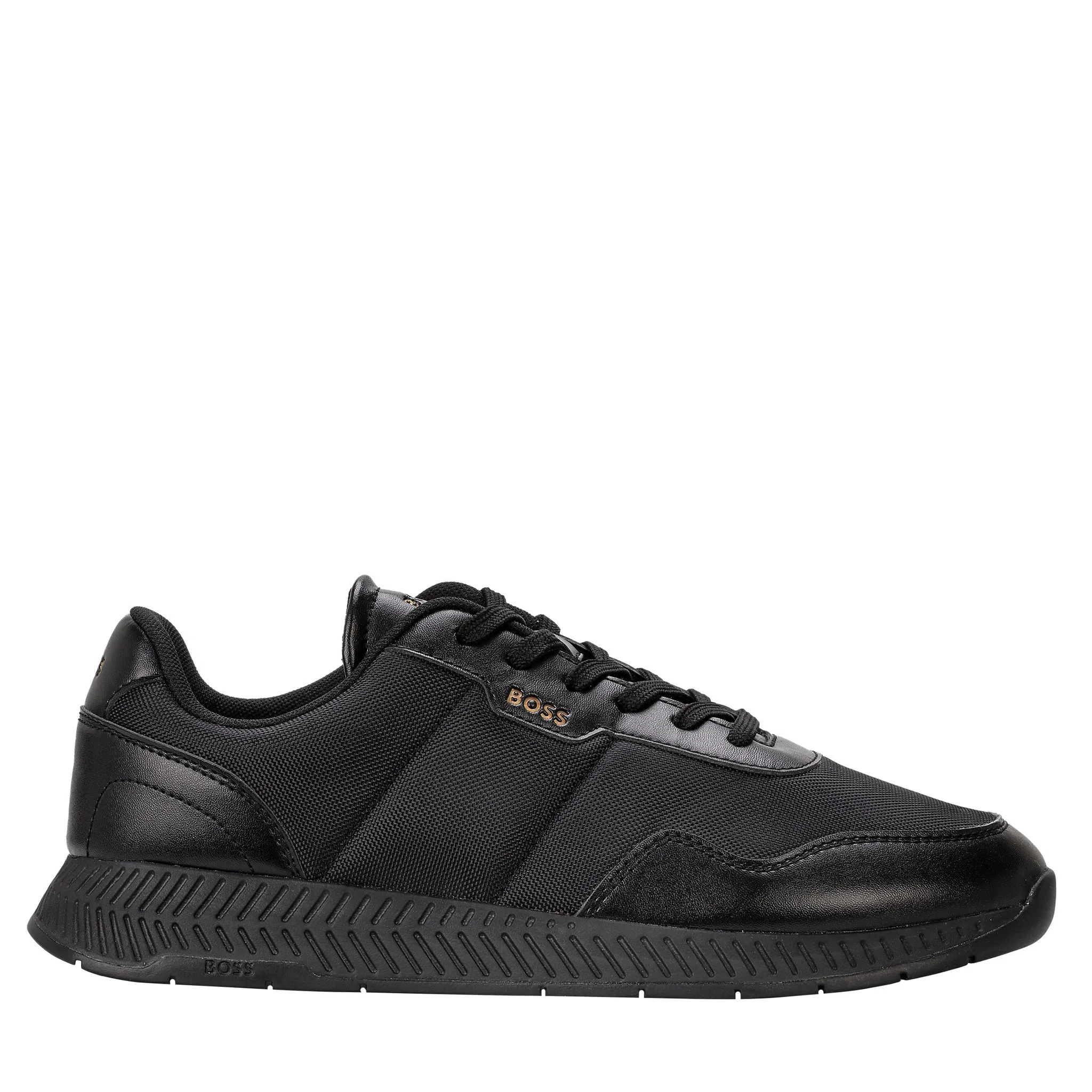 Mens BOSS Black Titanium Runn_nypu Trainers