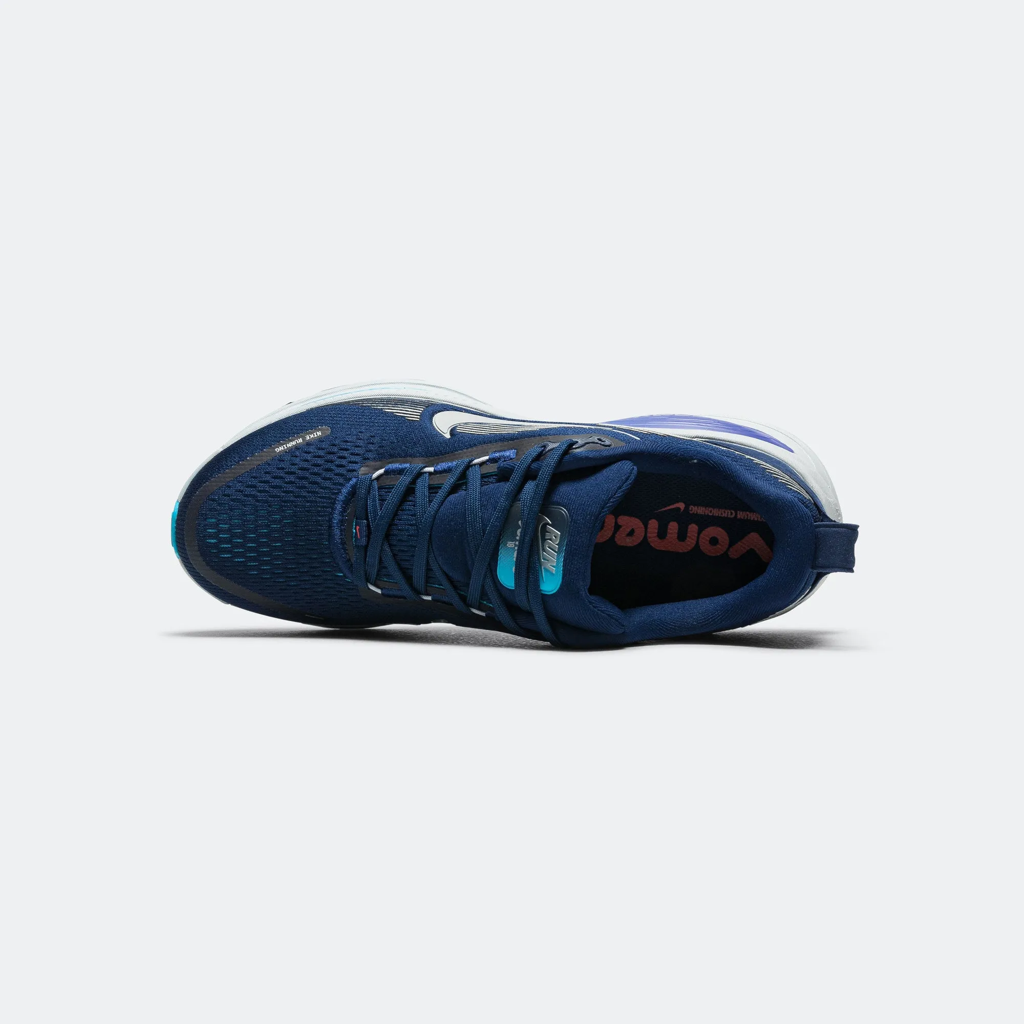 Mens Vomero 18 - Blue Void/Blue Lightning-Bright Crimson-Metallic Silver