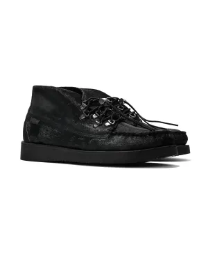 Overlap Mid Wild - Black - Pony Hair w/Vibram Sole